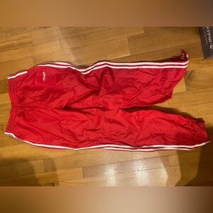Vintage 90s Red Adidas Track Pants